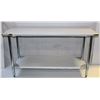Image 1 : WORKTABLE S/S 24"X60"X34" & UNDERSHELF