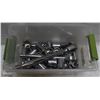 Image 1 : BIN OF ASSORTED SOCKETS AND WRENCHES