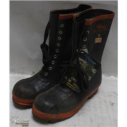 VIKING SIZE 11 STEEL TOE RUBBER BOOTS