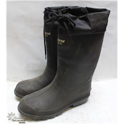 BAFFIN SIZE 9 STEEL TOE RUBBER BOOTS - ON CHOICE