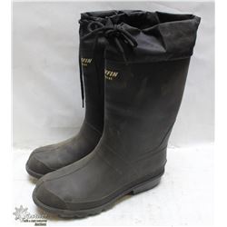 BAFFIN SIZE 9 STEEL TOE RUBBER BOOTS - ON CHOICE