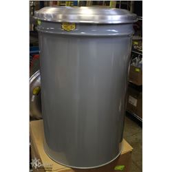 NEW JUSTRITE CEASEFIRE 30 GALLON DRUM WITH LID