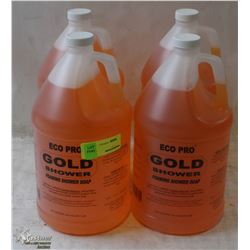 CASE OF 4 ECO-PRO GOLD FOAMING SHOWER SOAP