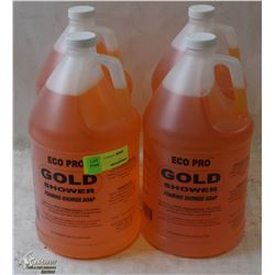 CASE OF 4 ECO-PRO GOLD FOAMING SHOWER SOAP