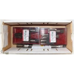 BOX OF ASSORTED TAPS BITS