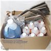 Image 1 : BOX WITH GLASS & PLASTIC CLEANER, ALL PURPOSE