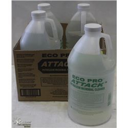 CASE WITH 4 BOTTLES ECO-PRO ATTACK PETROLEUM