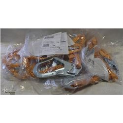 LOT OF 4 PROTECTA SAFETY LANYARDS