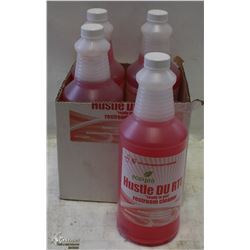 CASE OF 4 ECO-PRO HUSSLE DU RTU RESTROOM CLEANER