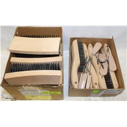 2 BOXES OF ASSORTED WIRE BRUSHES