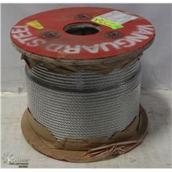 500FT ROLL 1/4" STEEL CABLE