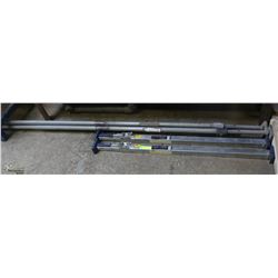 2 PAIRS OF LOGISTIC BARS