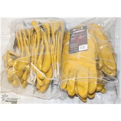 WORK GLOVES - L - 12 PAIRS - HORIZON