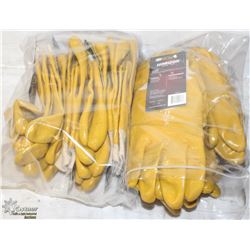 WORK GLOVES - L - 12 PAIRS - HORIZON