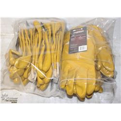 WORK GLOVES - L - 12 PAIRS - HORIZON