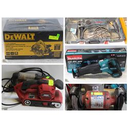 FEATURED LOTS: POWER TOOLS