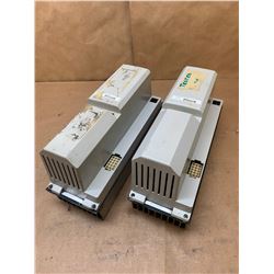 (2) ABB 3HAB8101-8/12B Servo Drives *Plastic Cover Broken See Pics*