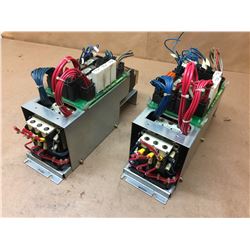 (2) Fanuc A05B-2452-C471 Drive Emergency Stop W/ A20B-1007-0800 Top Board