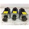 Image 10 : (3) Fanuc A06B-0215-B605 SERVO MOTOR w/ A860-2010-T341 PULSECODER