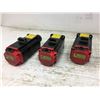 Image 1 : (3) Fanuc A06B-0215-B605 SERVO MOTOR w/ A860-2010-T341 PULSECODER