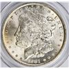 Image 1 : 1881 MORGAN SILVER DOLLAR