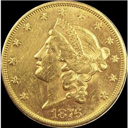 1876-CC $20.00 GOLD