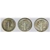 Image 2 : MERCURY DIME LOT: