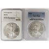 Image 1 : (2) 2018 AMERICAN SILVER EAGLES