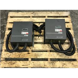(2) AC TECH M1275C 3 PHASE DRIVE