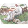 Image 2 : COLLECTIBLE PLATE (RELIGIOUS "THE LORD IS MY SHEPERD") *BY CICELY MARY BARKER* (PLATE # 3388 D)