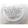 Image 2 : COLLECTIBLE PLATE (GIRL AND RABBIT "TENDER MOMENT") *BY DONALD ZOLAN* (PLATE # 5128 H)