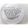 Image 2 : COLLECTIBLE PLATE (GIRL AND DOG "MAKING FRIENDS") *BY DONALD ZOLAN* (PLATE # I 3830)
