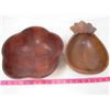 Image 2 : LOT OF 6 WOOD BOWLS