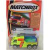 Image 3 : LOT OF 5 MATCHBOX VEHICLES (RAPIDS RAFT, BADGE BLASTER, MERCEDES BENZ E CLASS, FIRE FLOODER, KENWORT