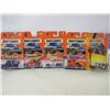 Image 1 : LOT OF 5 MATCHBOX VEHICLES (PETERBILT BP TANKER, VOLVO CT, FORD EXPEDITION, GMC, GRAIN GRABBER)
