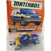 Image 2 : LOT OF 5 MATCHBOX VEHICLES (PETERBILT BP TANKER, VOLVO CT, FORD EXPEDITION, GMC, GRAIN GRABBER)