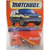 Image 5 : LOT OF 5 MATCHBOX VEHICLES (PETERBILT BP TANKER, VOLVO CT, FORD EXPEDITION, GMC, GRAIN GRABBER)