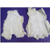 Image 3 : LOT OF 2 WHITE JUMBO RABBIT PELTS