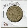 Image 1 : 50 CENT COIN (1951) *CANADA*