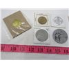 Image 2 : LOT OF ASSORTED COINS AND MEDALS