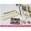 Image 2 : LOT OF PENS AND PENCILS (NORTH STAR OIL, REDA PUMP, ETC…)