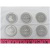 Image 1 : LOT OF 6 SASKATOON DOLLARS