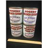 Image 1 : LOT OF 4 ROGERS GOLDEN SYRUP TINS  (5 LBS) *VINTAGE*