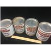Image 4 : LOT OF 4 ROGERS GOLDEN SYRUP TINS  (5 LBS) *VINTAGE*