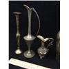 Image 2 : LOT OF BRASS VASES