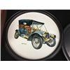 Image 4 : LOT OF AUTOMOBILE WALL HANGINGS AND TIN TRAYS