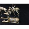 Image 2 : LOT OF VINTAGE BRASS DEER FIGURINES