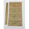 Image 1 : LOT OF 4  DOMINION BANK OF CANADA CHEQUES (1950'S)