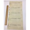 Image 1 : LOT OF 5 -UNUSED CANADIAN BANK OF COMMERCE CHEQUES (1940'S?50'S?)