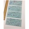 Image 3 : LOT OF 5 BANK OF MONTREAL CHEQUES (1950'S)